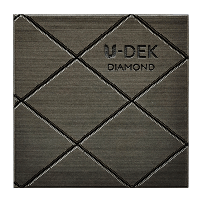U-DEK™ Dual Layer 6mm Routered Diamond Pattern 2 Sheet Pack