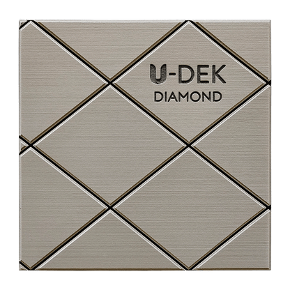 U-DEK™ Dual Layer 6mm Routered Diamond Pattern 2 Sheet Pack