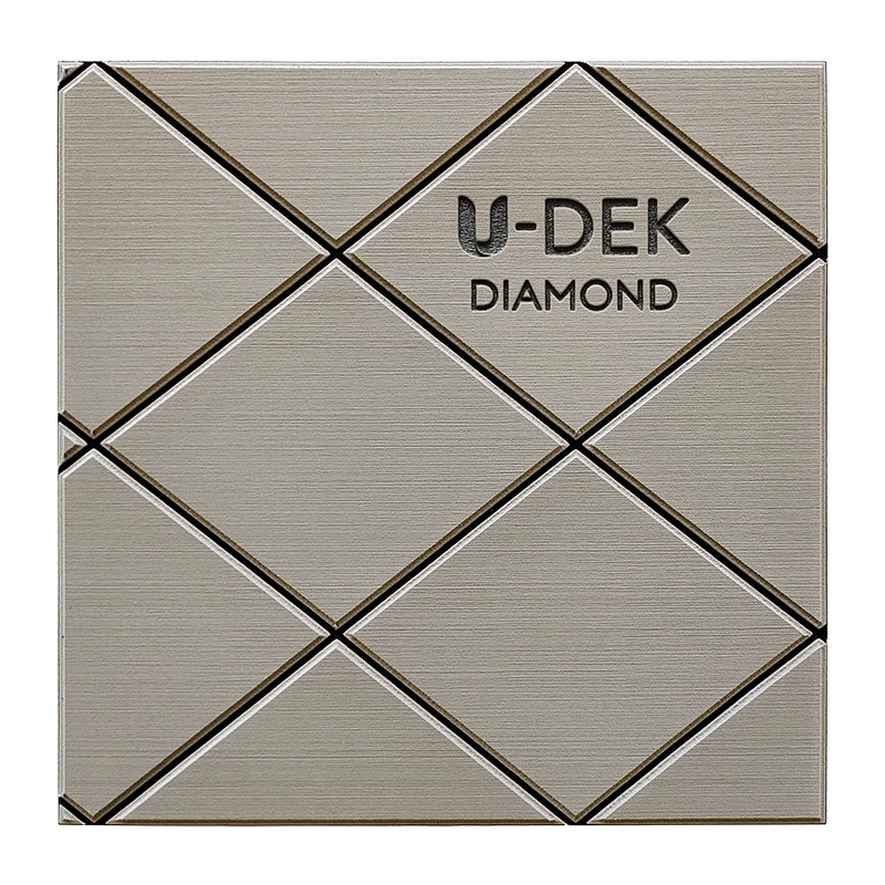 U-DEK™ Dual Layer 6mm Routered Diamond Pattern 2 Sheet Pack
