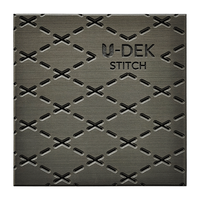 U-DEK™ Dual Layer 6mm Routered Stitch Pattern 2 Sheet Pack – Form A Sign
