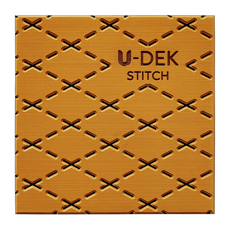 U-DEK™ Dual Layer 6mm Routered Stitch Pattern 10 Sheet Pack