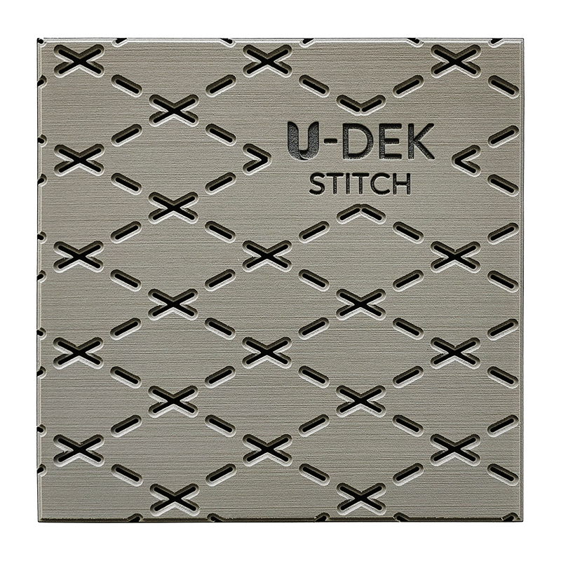 U-DEK™ Dual Layer 6mm Routered Stitch Pattern 10 Sheet Pack
