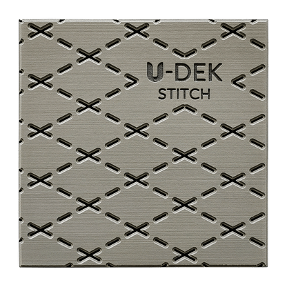 U-DEK™ Dual Layer 6mm Routered Stitch Pattern 3 Sheet Pack