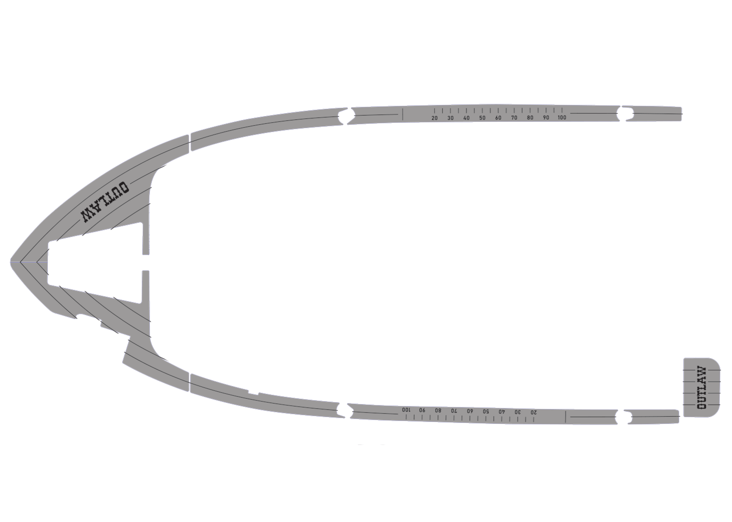 stacer 429 U-DEK boat floor