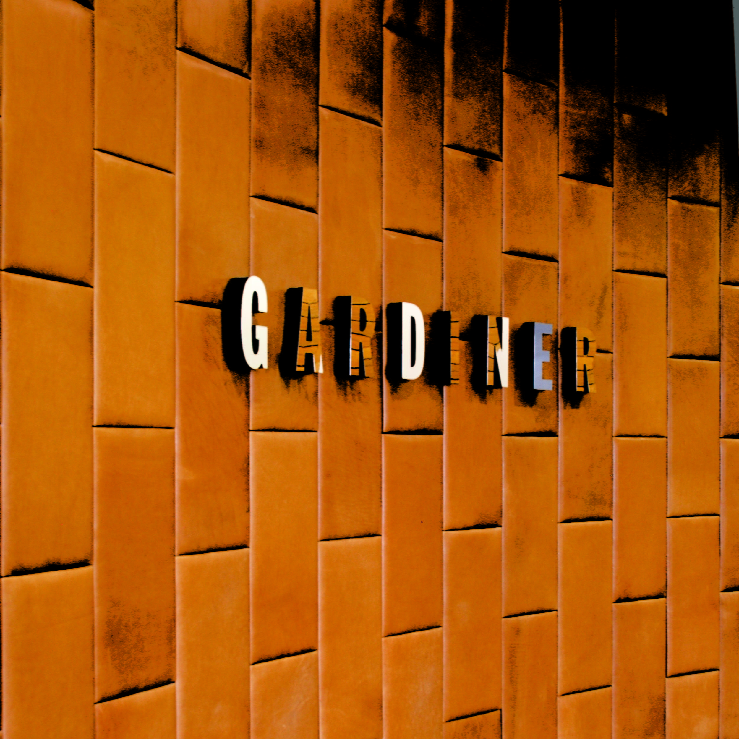 building sign reception sign 3D chrome sign