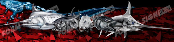 Saltwater Carbon Red